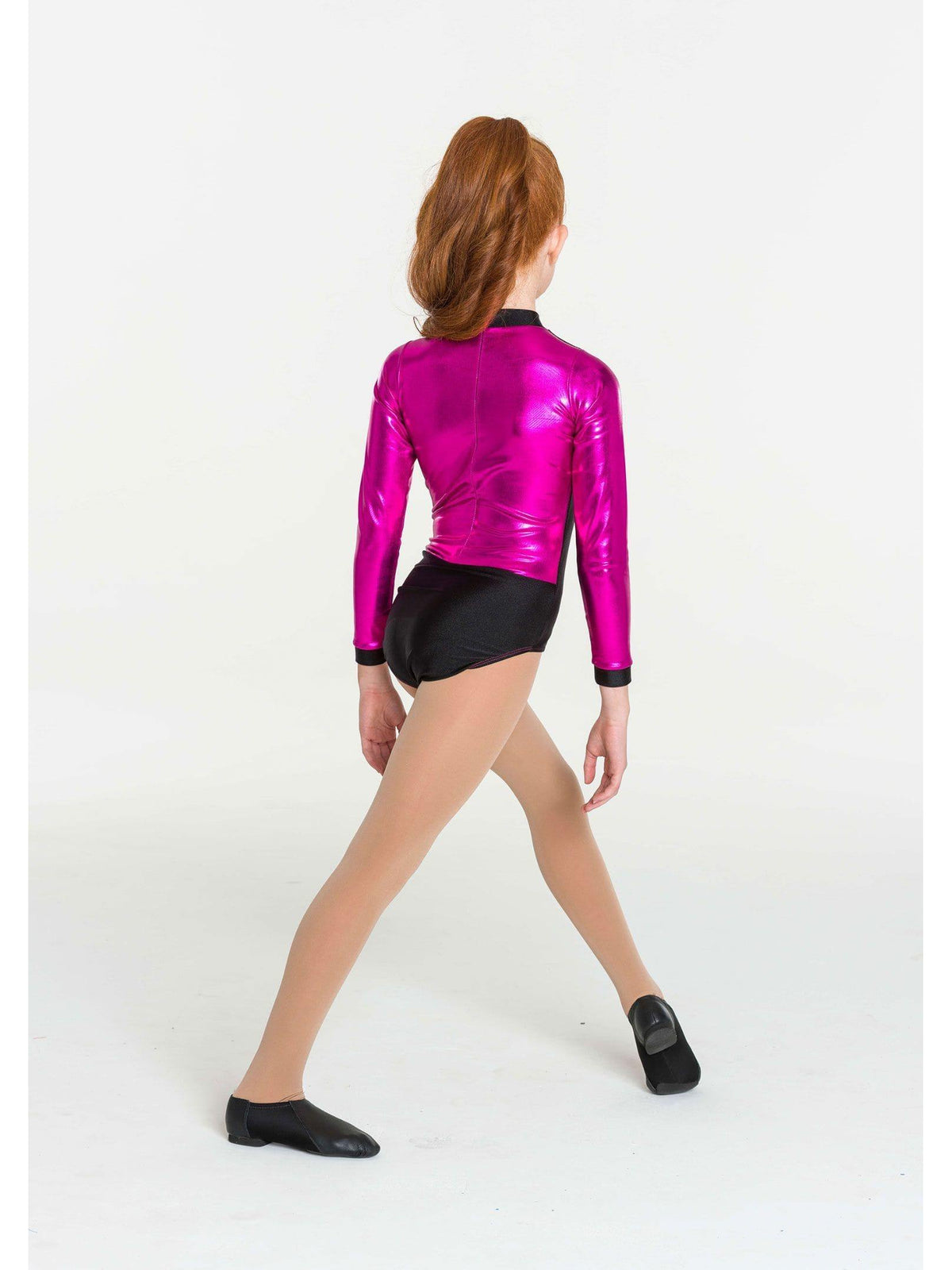 Metallic Warrior Leotard - Hot Pink  Dancewear Australia