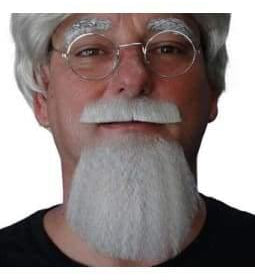 beard and moustache colonel sanders kfc 