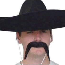 moustache western mexican wild west western 