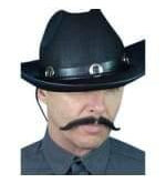 Moustache - Tombstone  Dancewear Australia black moustache cowboy wild west western sheriff 