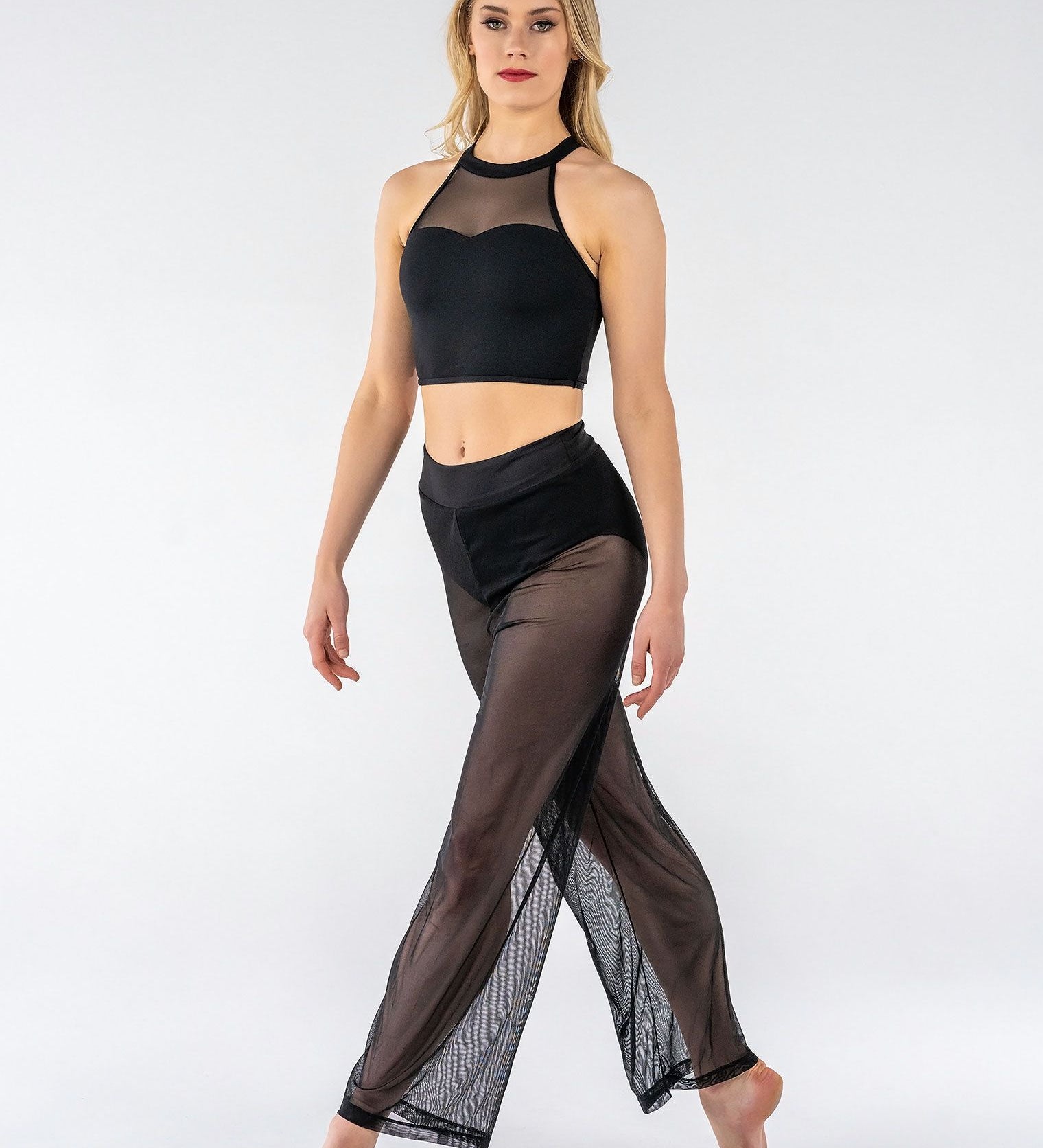 Mesh Performance Crop Top