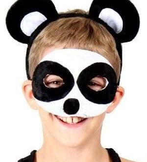 Panda Mask & Headband  Dancewear Australia animals 