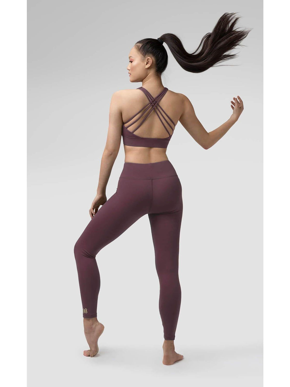 Pauline Leggings - Wood Violet  Dancewear Australia