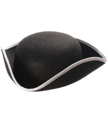 Pirate Hat - Tri Silver Trim  Dancewear Australia