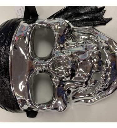 Pirate Mask - Silver  Dancewear Australia