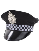 Police Cap - Black