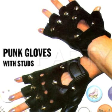 Punk Gloves with Studs  Dancewear Australia