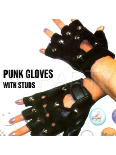 Punk Gloves with Studs  Dancewear Australia