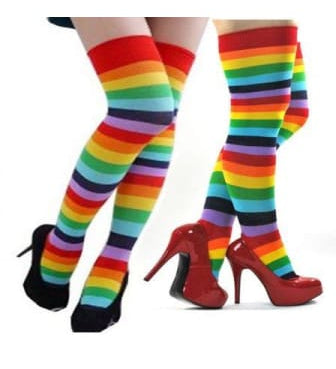 RAINBOW Over the Knee Stockings  Dancewear Australia