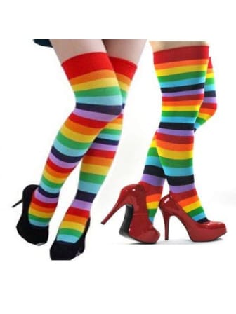 RAINBOW Over the Knee Stockings  Dancewear Australia