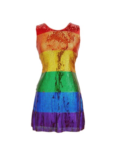 Rainbow Sequin Dress  Dancewear Australia