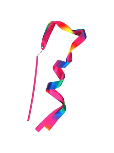 Rainbow twirl ribbon  gymnastics rythmic olympicsDancewear Australia