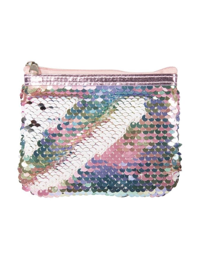 Sequins Small Coin Purse Wallet With Keychain 4 inch, Bags & Wallets, Small  Bags & Clutches Free Delivery India.