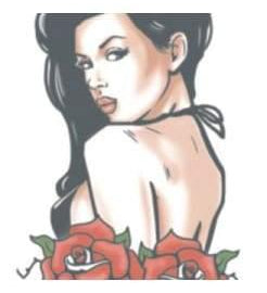 Rose Pin Up  Dancewear Australia