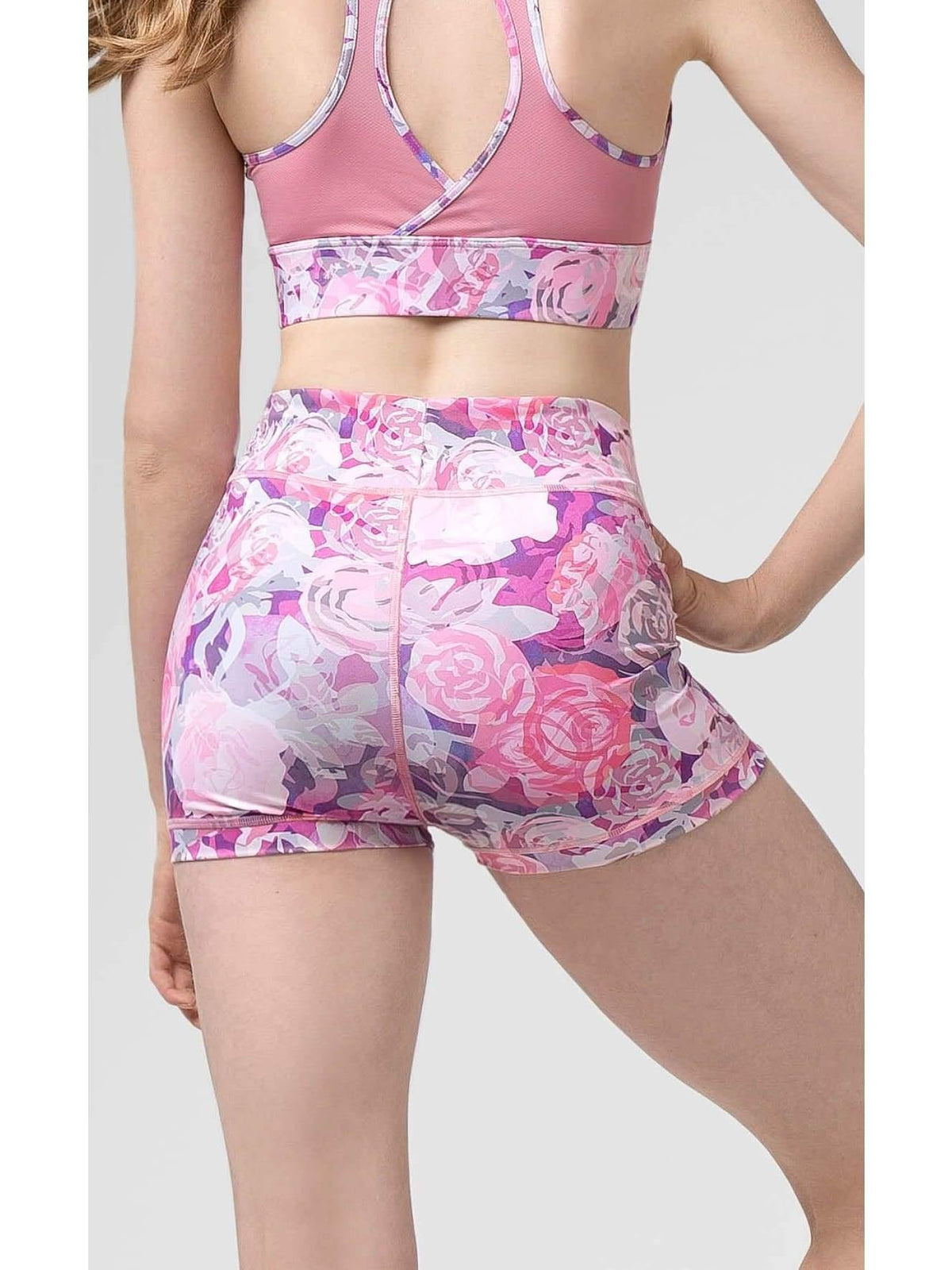 Rosette Shorts - Pink  Dancewear Australia