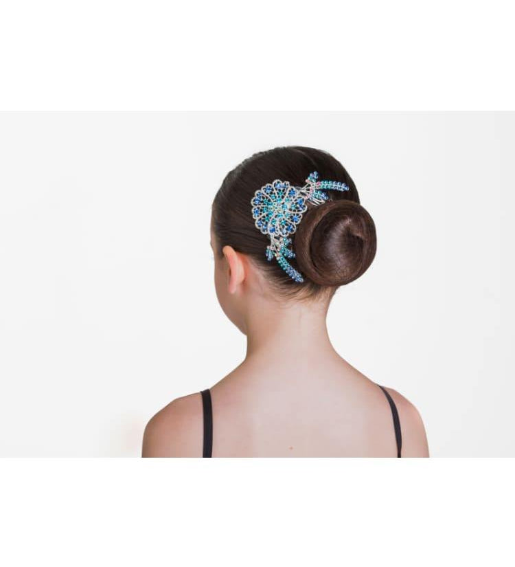 Sapphire Sparkle Hair Comb - Blue  Dancewear Australia