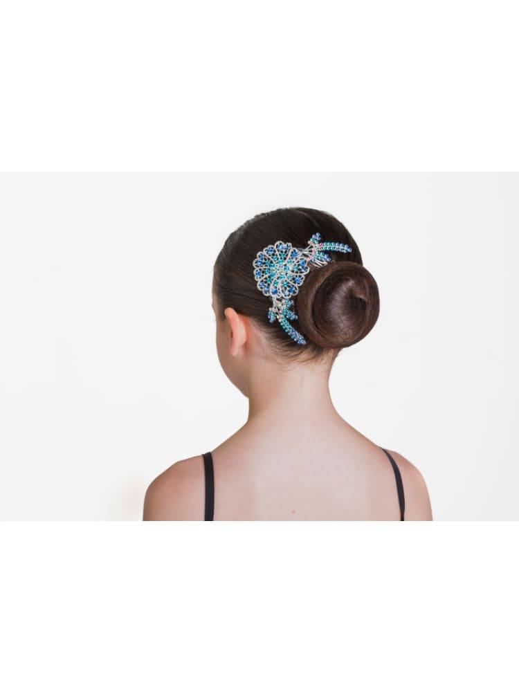 Sapphire Sparkle Hair Comb - Blue  Dancewear Australia