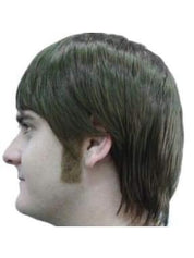 Sideburns Straight facial hair mens 60s vintage professional 