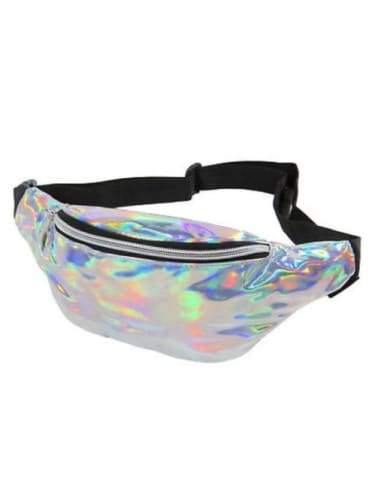 Silver Irredecent Bum Bag  Dancewear Australia