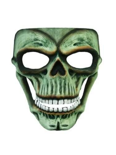 Skeleton Mask - Green Unearthed  Dancewear Australia