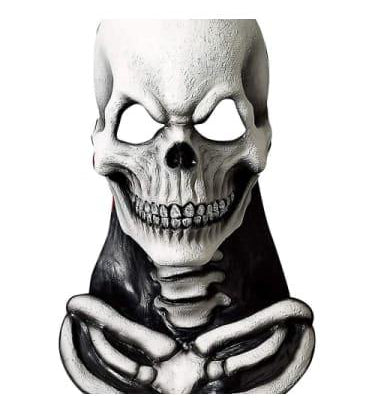 Skeleton Mask with Chest  Dancewear Australia