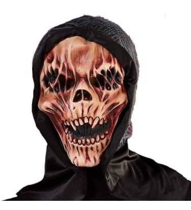 skull mask with hood  Dancewear Australia