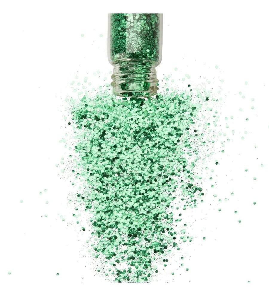 Spring Green Glitter Bottles 10g - Bio degradable  Dancewear Australia