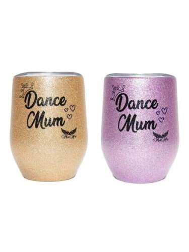 Stemless Glitter Mug - Dance Mum  Dancewear Australia