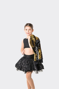 Stage Lights Cropped Sequin Jacket