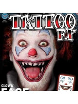 Tattoo FX - Clown Face