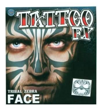 Tattoo FX - Maori Face  Dancewear Australia