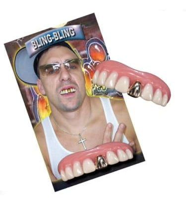 Teeth - Bling Bling  costume party Australia