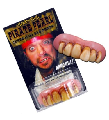 Teeth - Pirate Pearl  Dancewear Australia