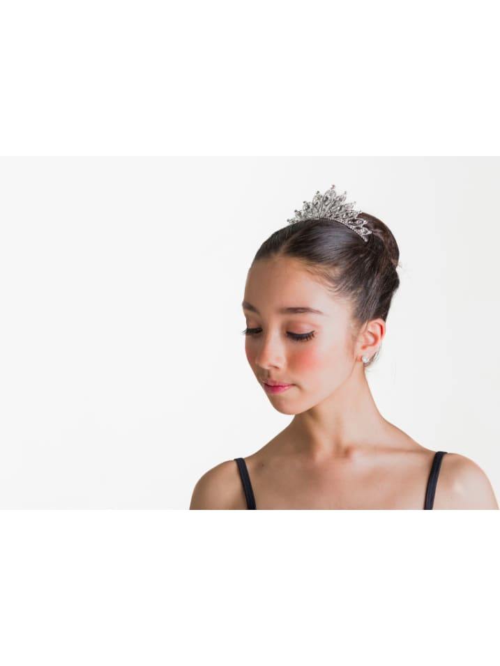 The Aurora Tiara - Crystal White  Dancewear Australia