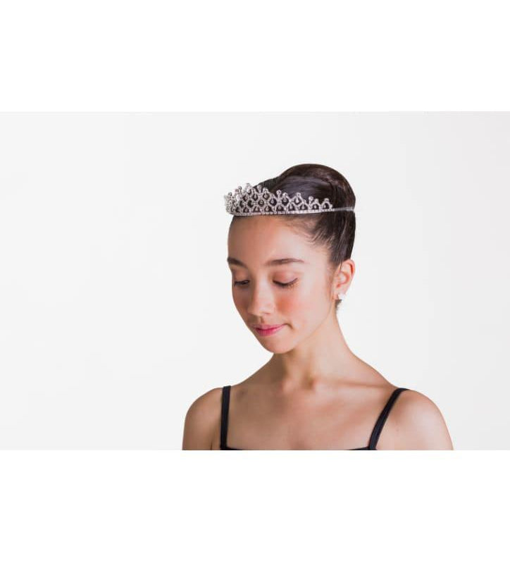 The Victoria Tiara - Crystal White  Dancewear Australia
