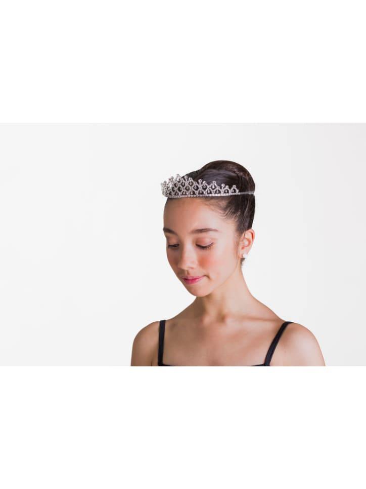 The Victoria Tiara - Crystal White  Dancewear Australia