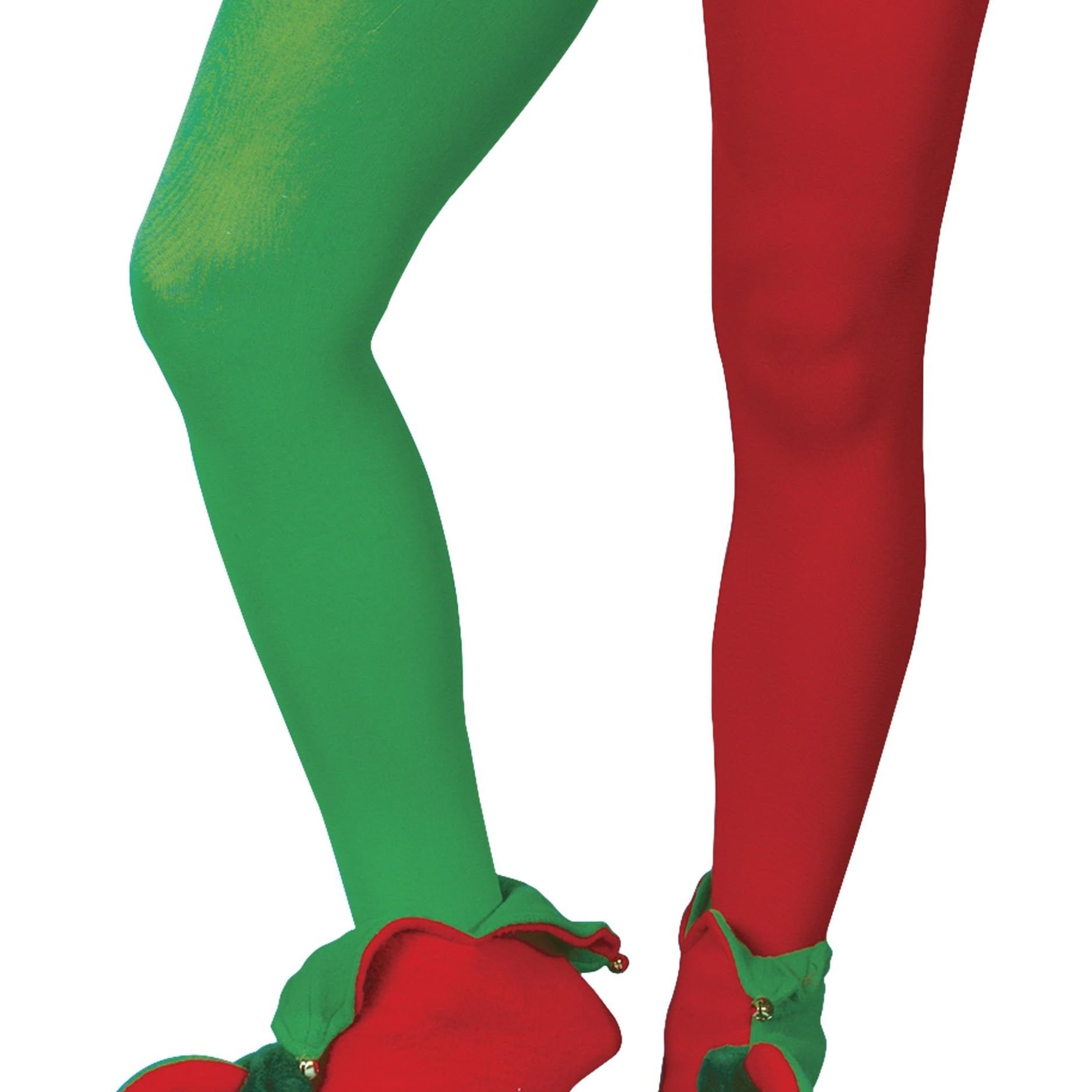 Tights - Red & Green Elf  Dancewear Australia