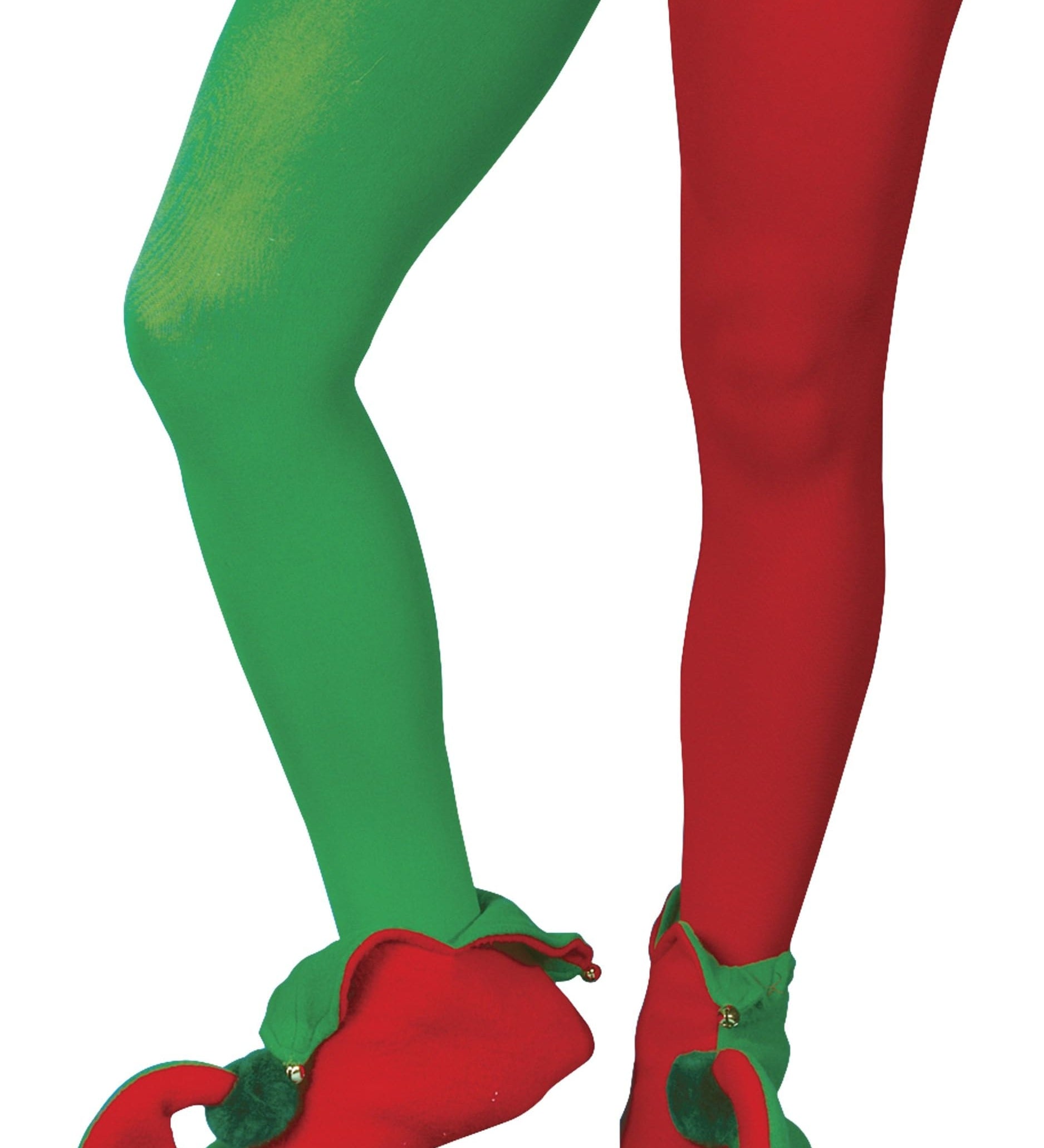 Tights - Red & Green Elf  Dancewear Australia
