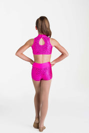 Sequin crop top studio 7 dancewear costumes
