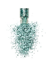 Turquoise Glitter Bottles - Bio degradable