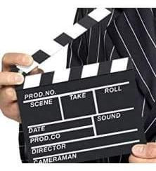 Universal Studios Clapper Board  hollywood movies producer director action