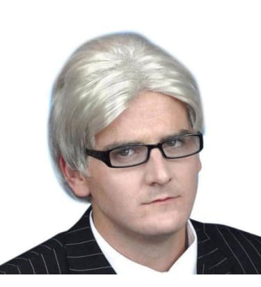 Wig - Grey Current Affairs Host  Dancewear Australia
