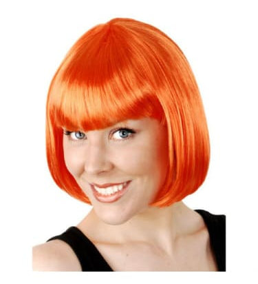 Wig - Paige Orange  Dancewear Australia