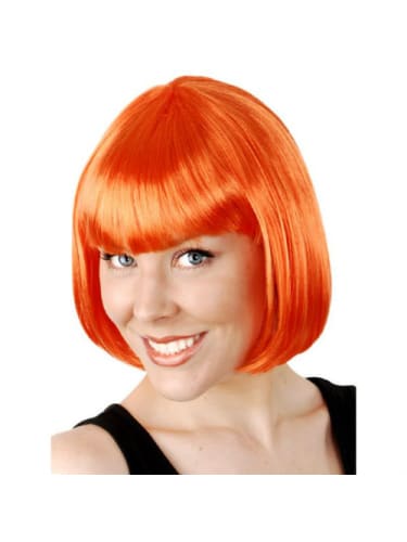 Wig - Paige Orange  Dancewear Australia