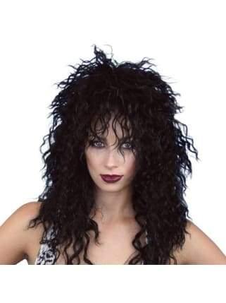 Wig - Rock Chick Black  cher 