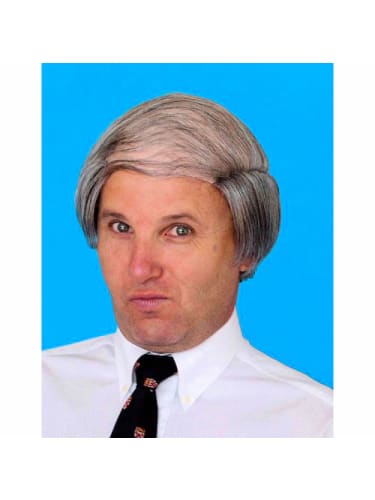 Wig - Tragic Combover Grey old man 