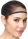 black fishnet wig cap for fancy dress partys and costume wigs