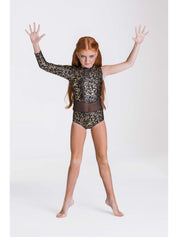 Wild Things Leotard - Gold  Dancewear Australia