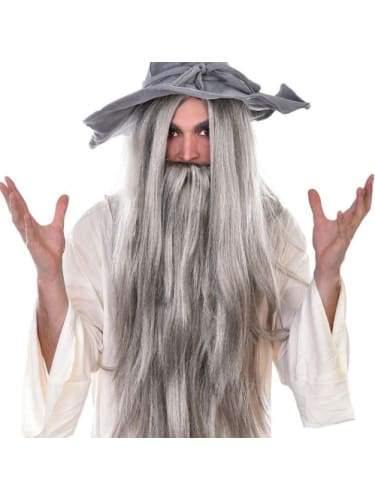 Wizard Wig & Beard  gandalf lord of the rings magician gandalfthegrey wigs & beards