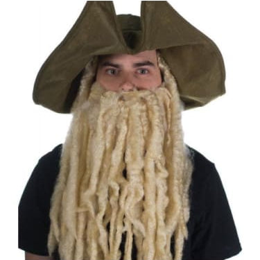 WM6 Davey Jones. Wig, Beard & Hat  Dancewear Australia